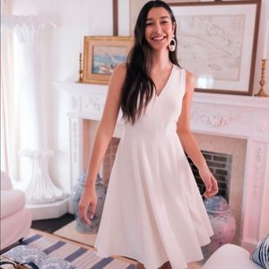 Gal Meets Glam Collection Cream Dress